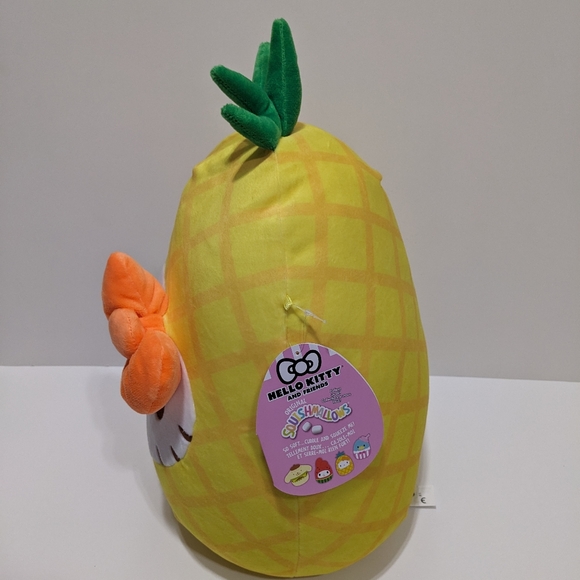 Hello Kitty Pineapple Squishmallow 12" Brand New with Tags - Picture 2 of 3